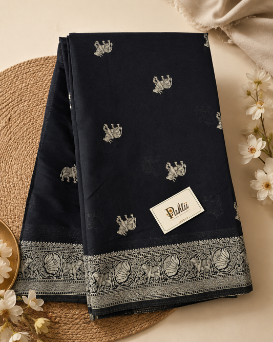 Black Traditional Banarasi