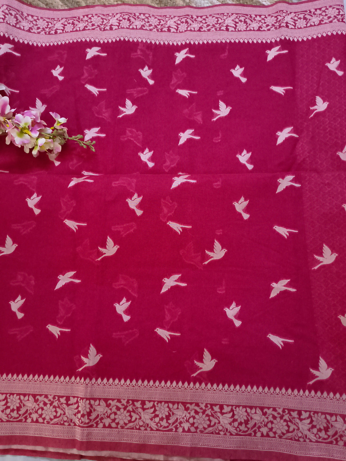 Majestic Pink Banarasi