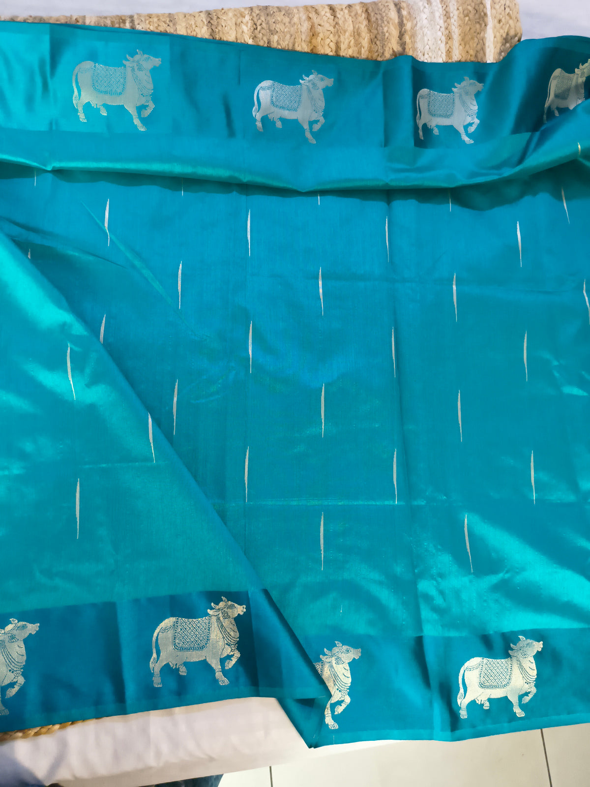 Neel Gokul Pichwai Saree