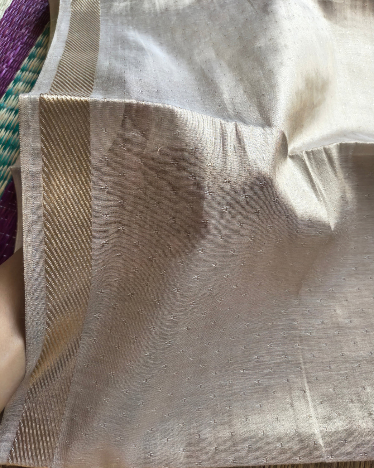 Gold Tissue Banarasi Saree