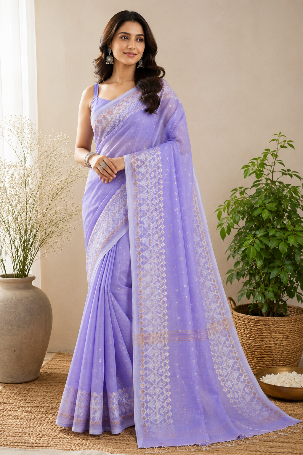 Lilac Grace Handloom