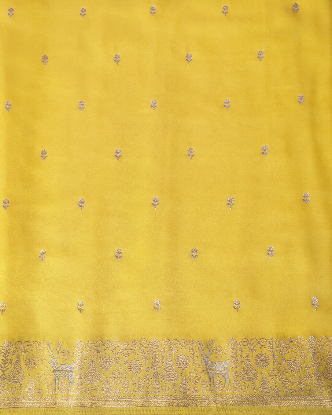 Sunlit Pure Satin Saree