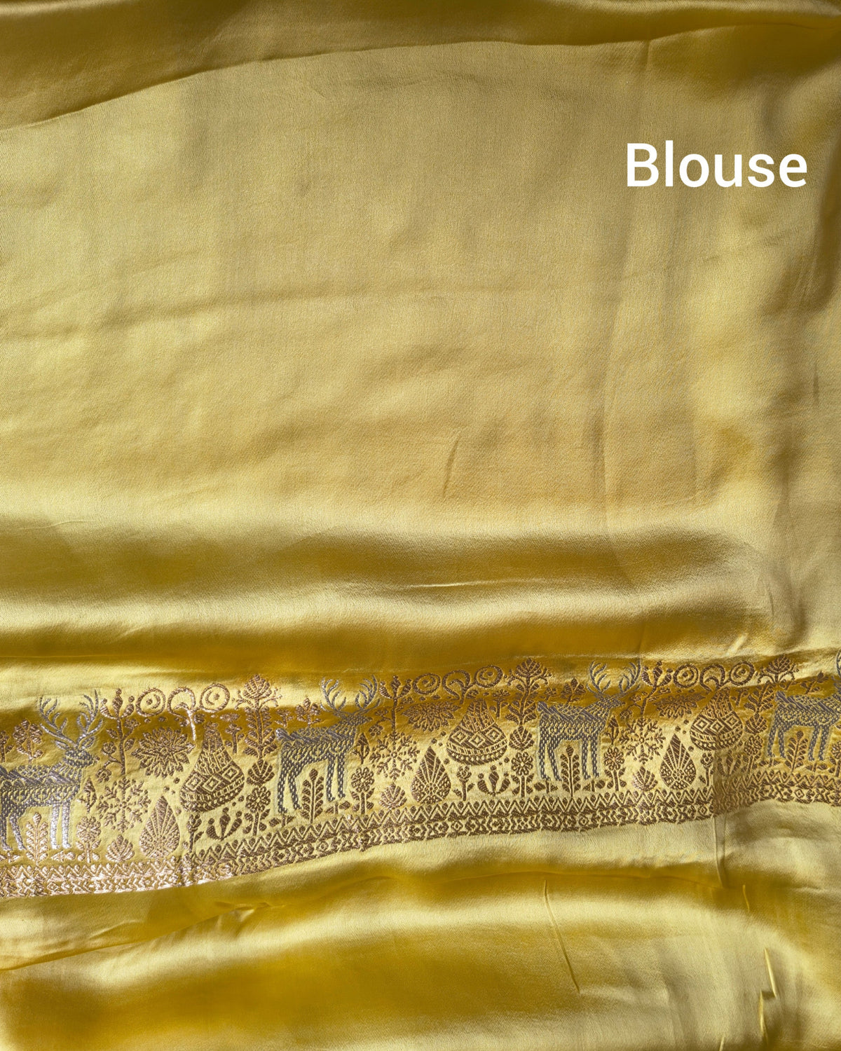 Sunlit Pure Satin Saree